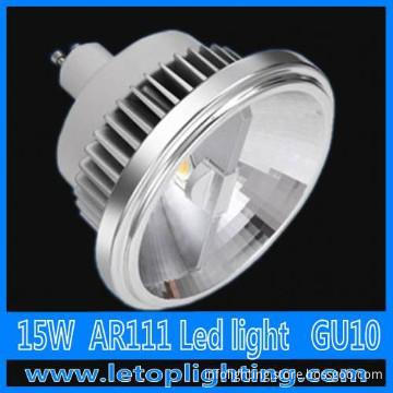 Hot selling  wide voltage  15W Citizen  COB /Sharp AR111 led spot ligh